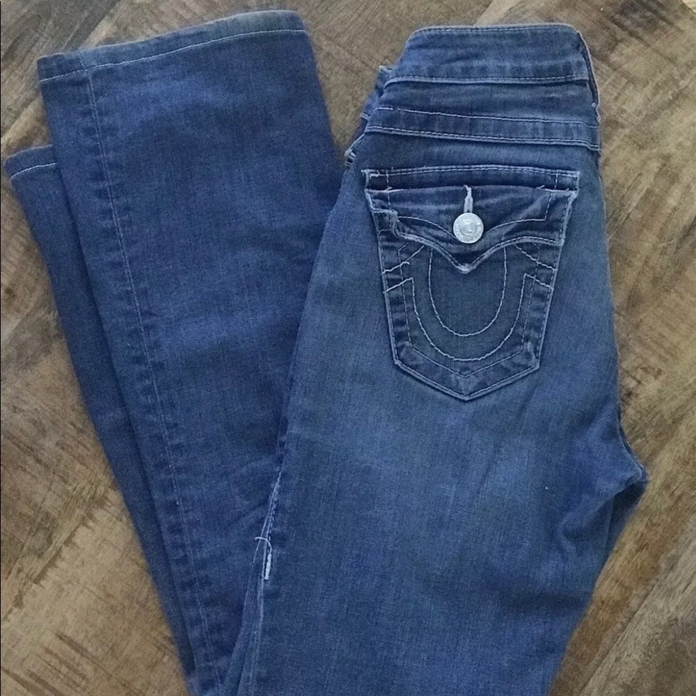 Ladies True Religion Boot Cut Flare 👖 27